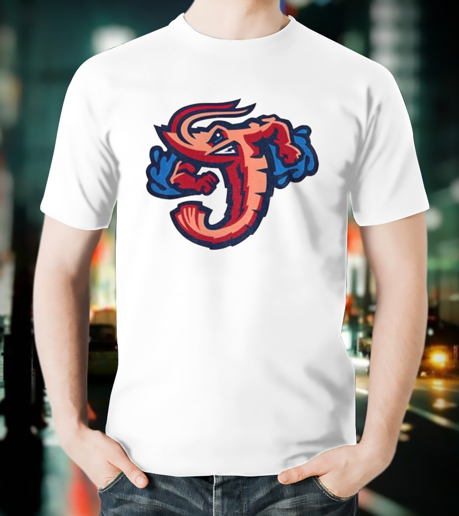 Jacksonville Jumbo Shrimp J Logo 2025 International League Champions MLB T-Shirt
