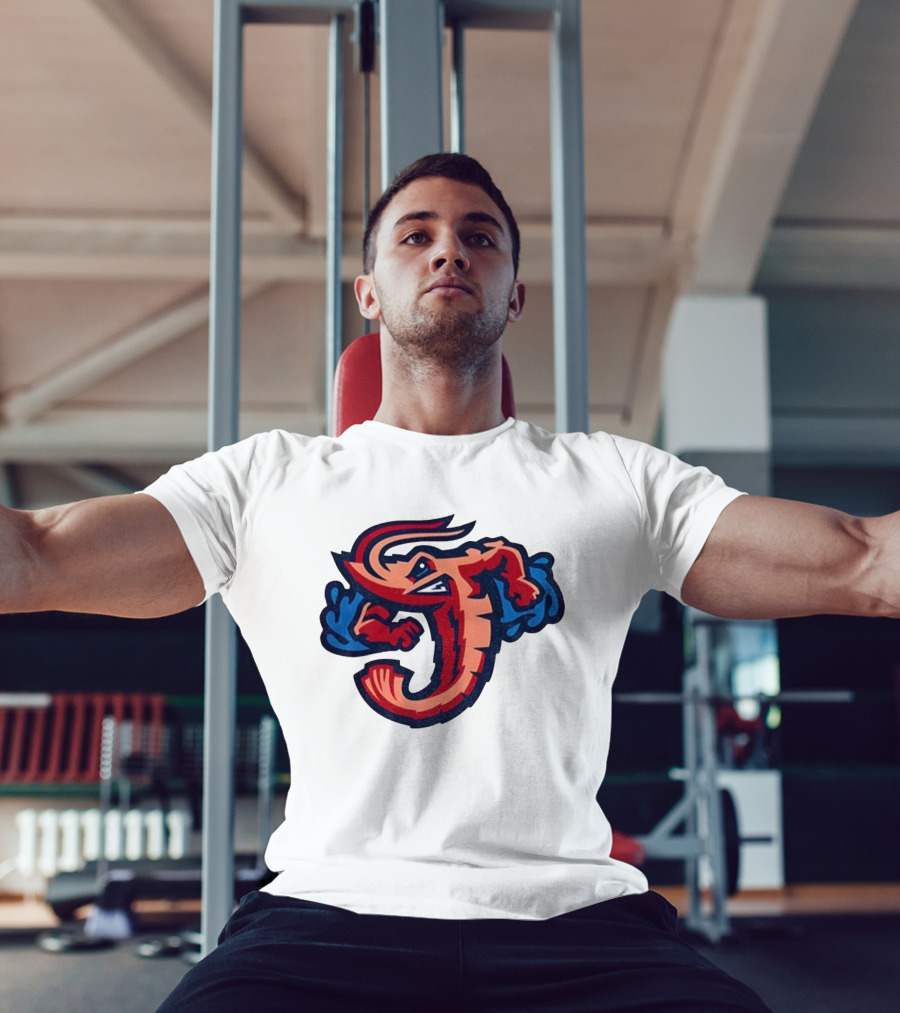 Jacksonville Jumbo Shrimp J Logo 2025 International League Champions MLB T-Shirt