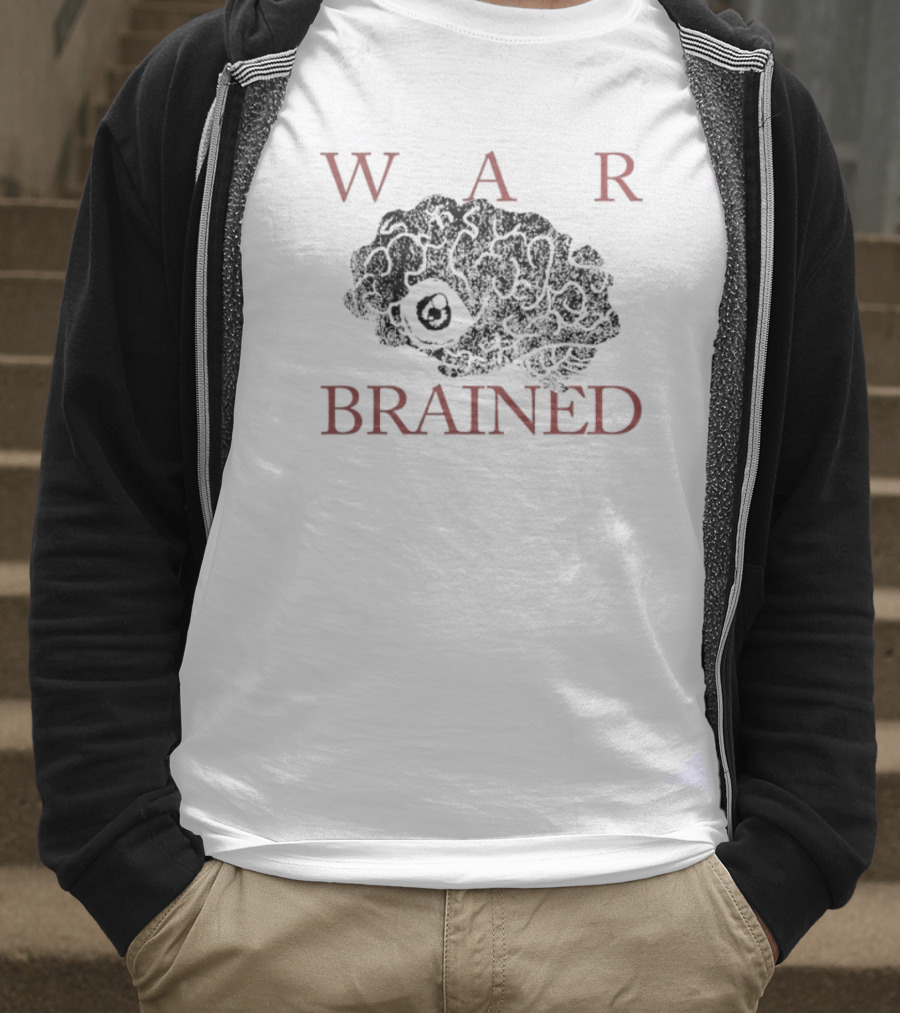 Quannnic War Brained Brain Damage T-Shirt