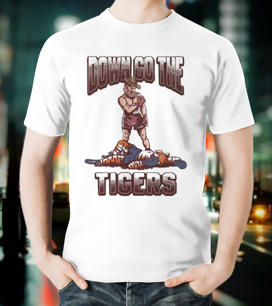 Texas A&M Aggies Down Go The Auburn Tigers 2025 T-Shirt
