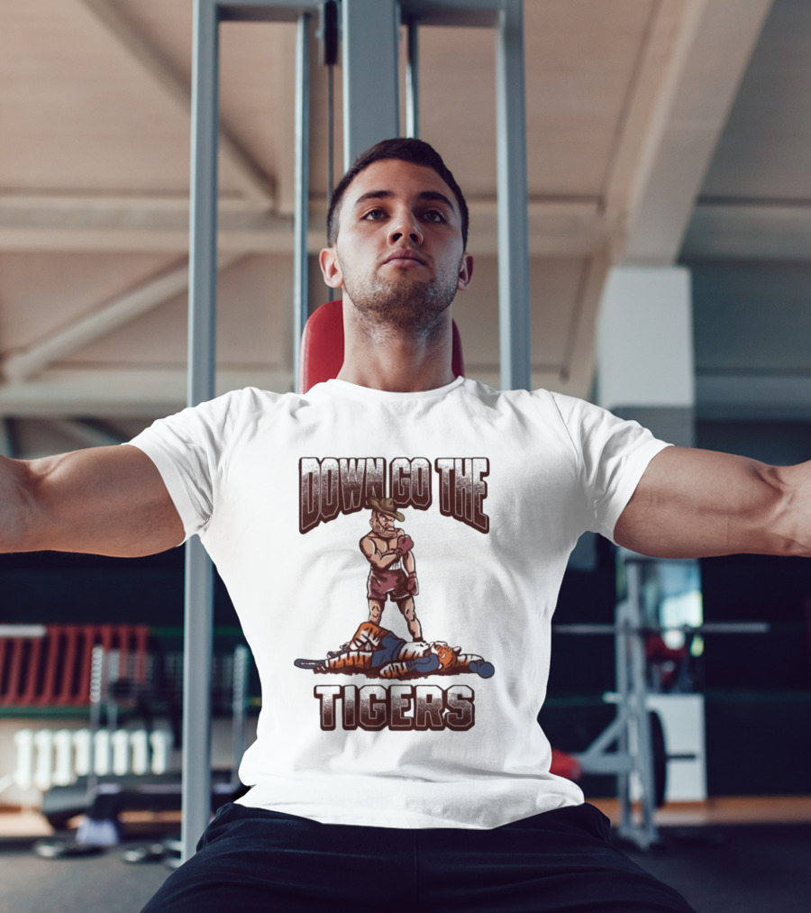 Texas A&M Aggies Down Go The Auburn Tigers 2025 T-Shirt