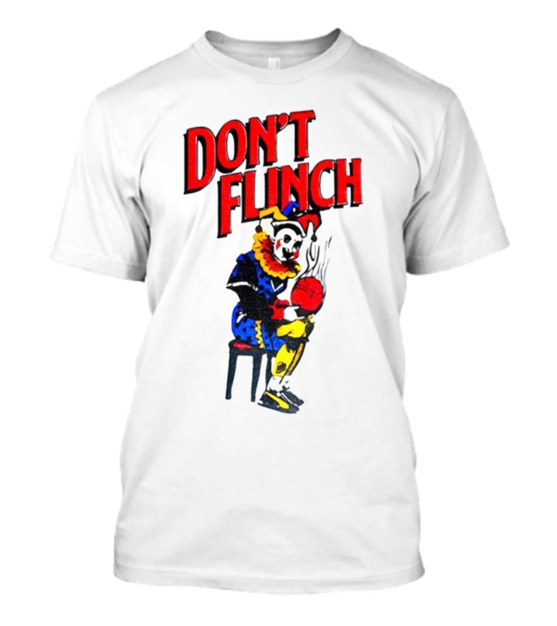 Tyrese Haliburton Basketball Clown Don't Flinch T-Shirt