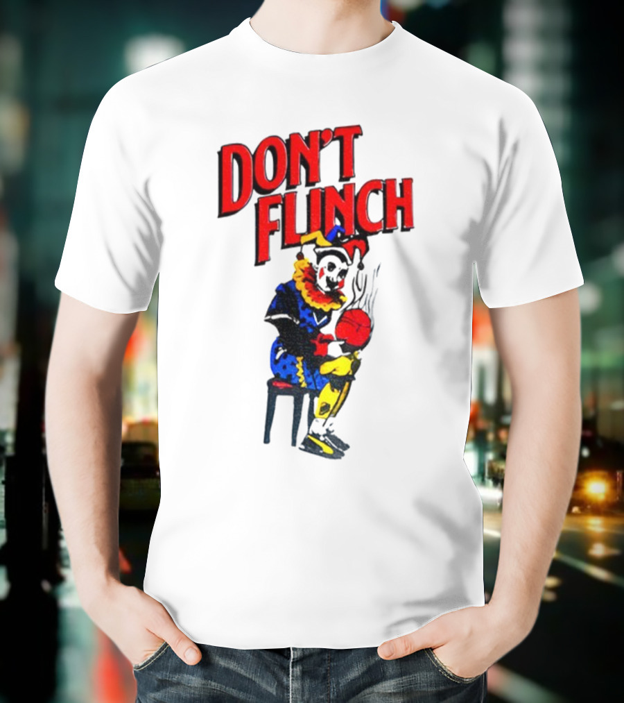 Tyrese Haliburton Basketball Clown Don't Flinch T-Shirt