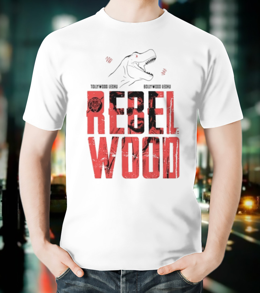Rebelwood Dinosaur Tollywood Ledhu Bollywood Ledhu T-Shirt