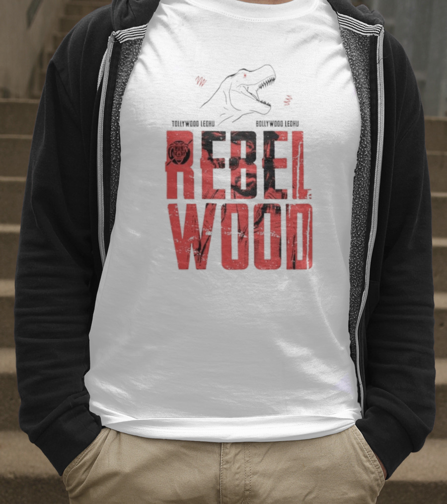 Rebelwood Dinosaur Tollywood Ledhu Bollywood Ledhu T-Shirt