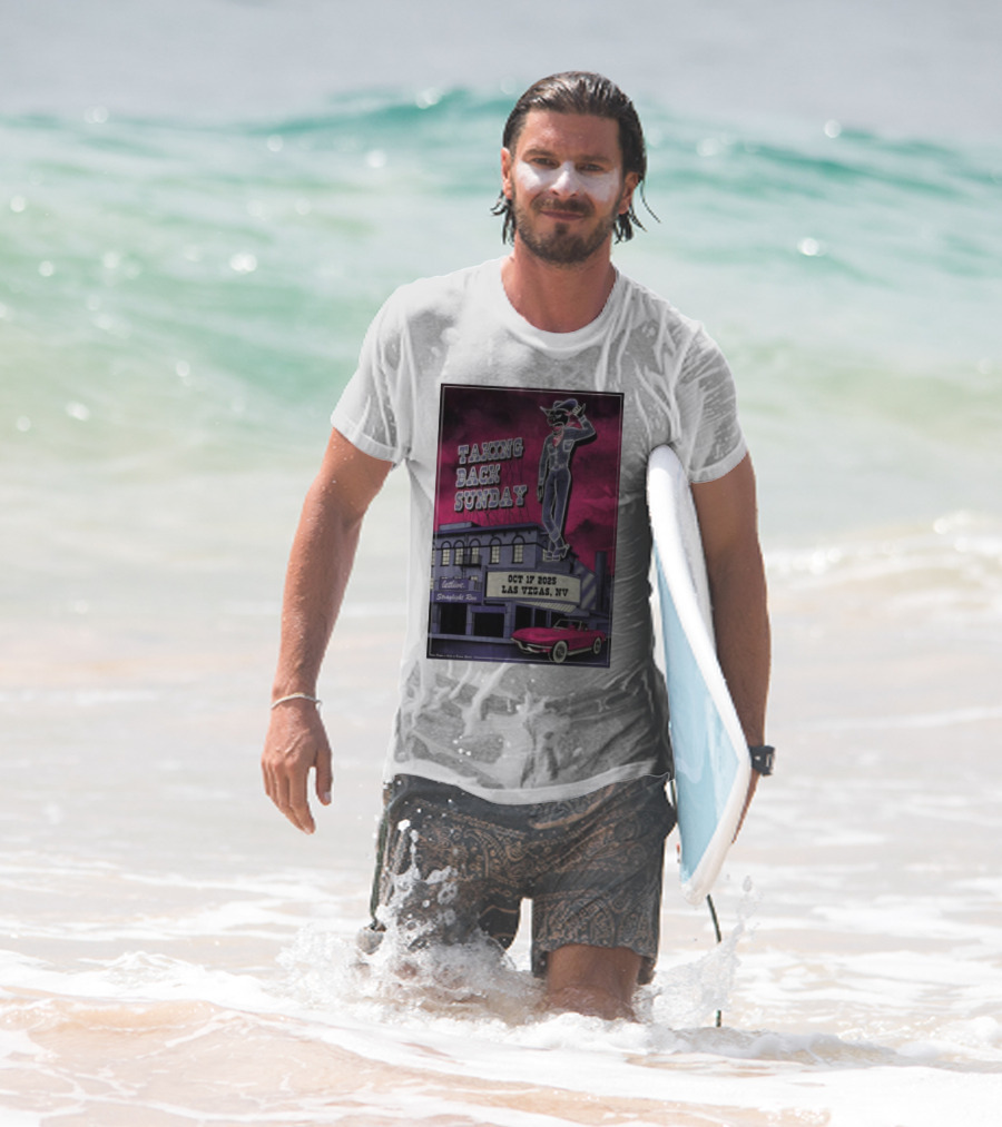 Taking Back Sunday October 17 2025 Las Vegas NV Letlive Straylight Run T-Shirt