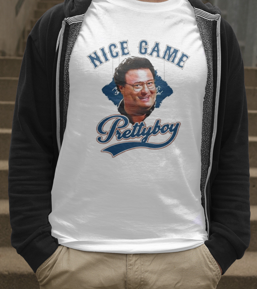 Nice Game Prettyboy Newman Face Graphic T-Shirt