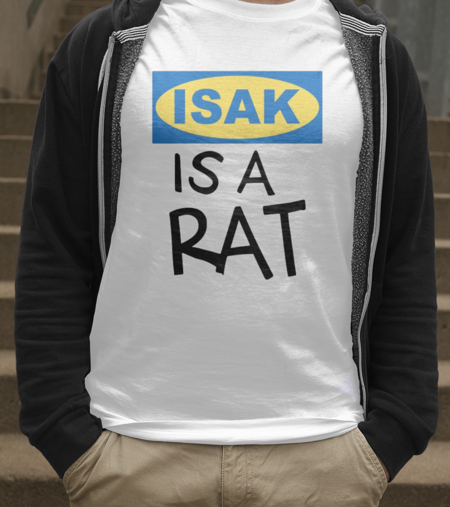 ISAK Is A Rat IKEA Parody T-Shirt