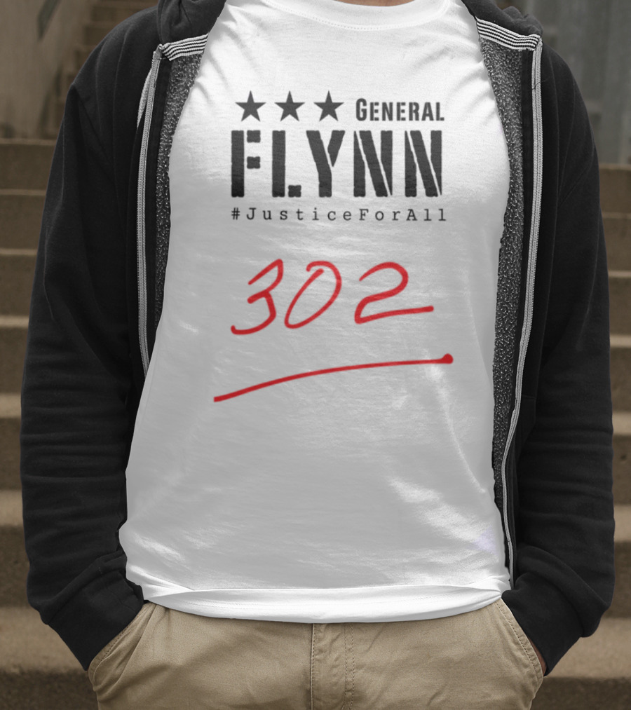General Flynn Justice For All 302 Signature T-Shirt