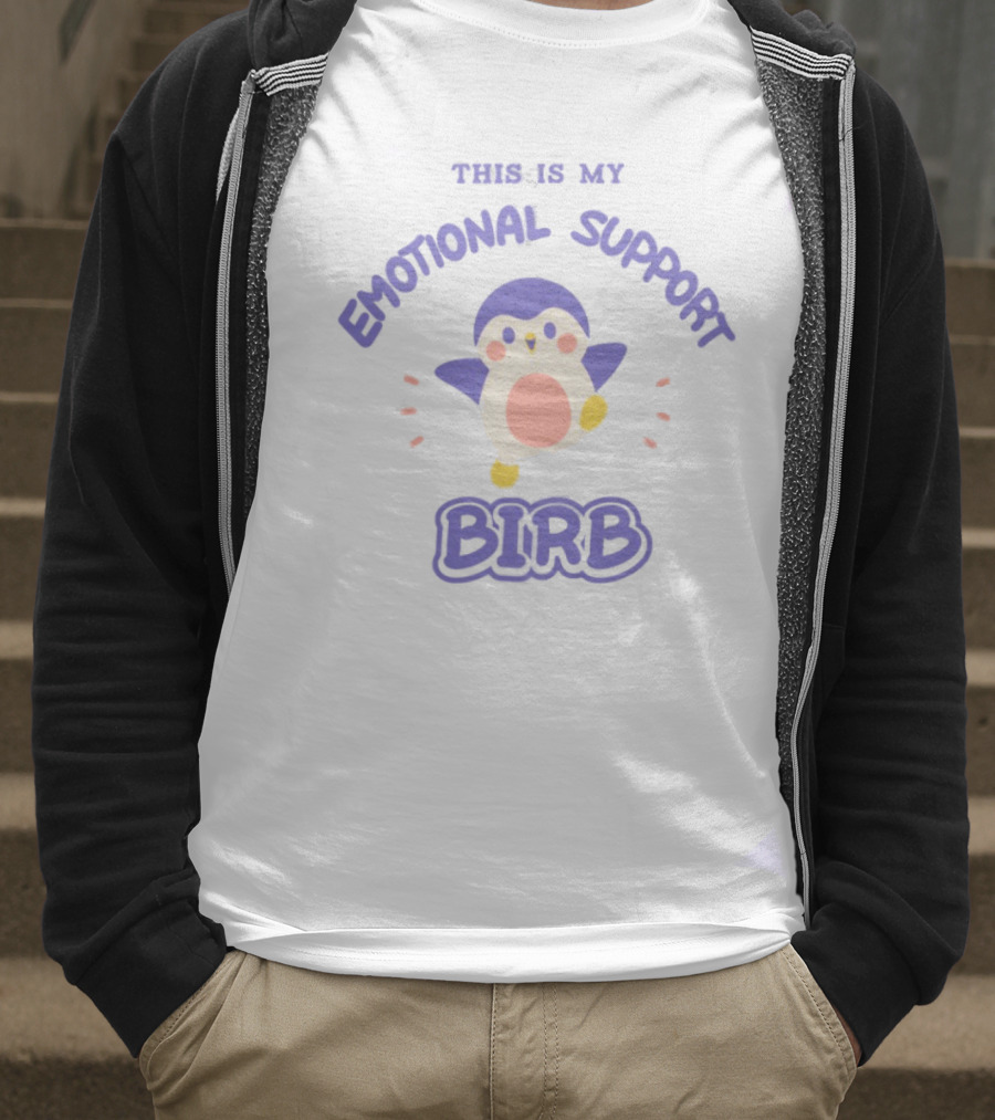 This Is My Emotional Support Birb T-Shirt