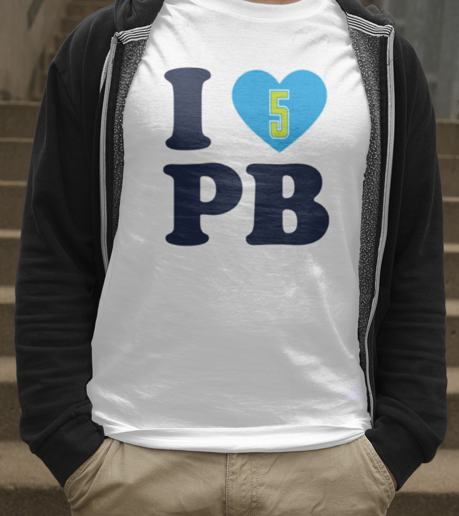 Azzi Fudd I Love 5 Heart Pb Paige Bueckers T-Shirt