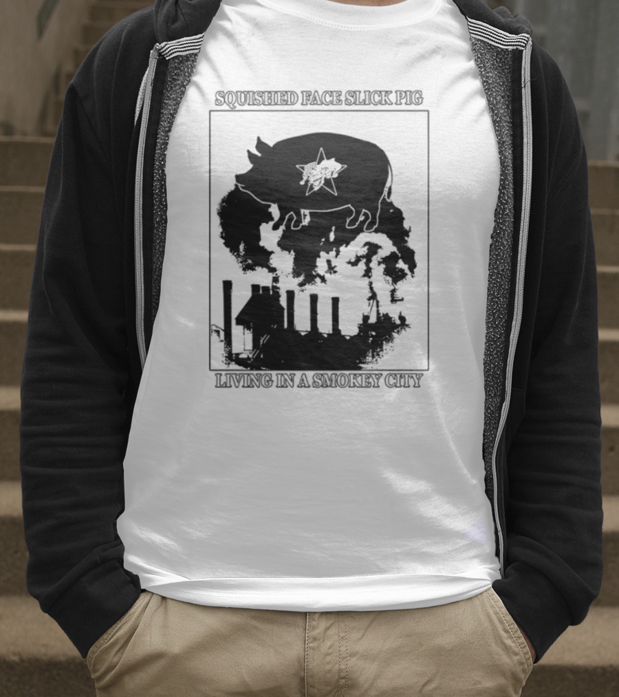 The Garden Squished Face Slick Pig Rivington Fast Times New York City T-Shirt