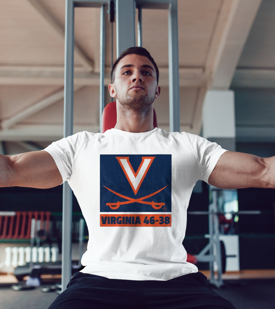 UVA Cavaliers Victory Hoos Did It Again Virginia 46-38 T-Shirt