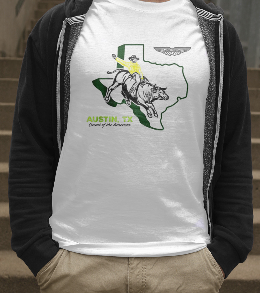 Aston Martin Texas Circuit Of The Americas Austin TX T-Shirt