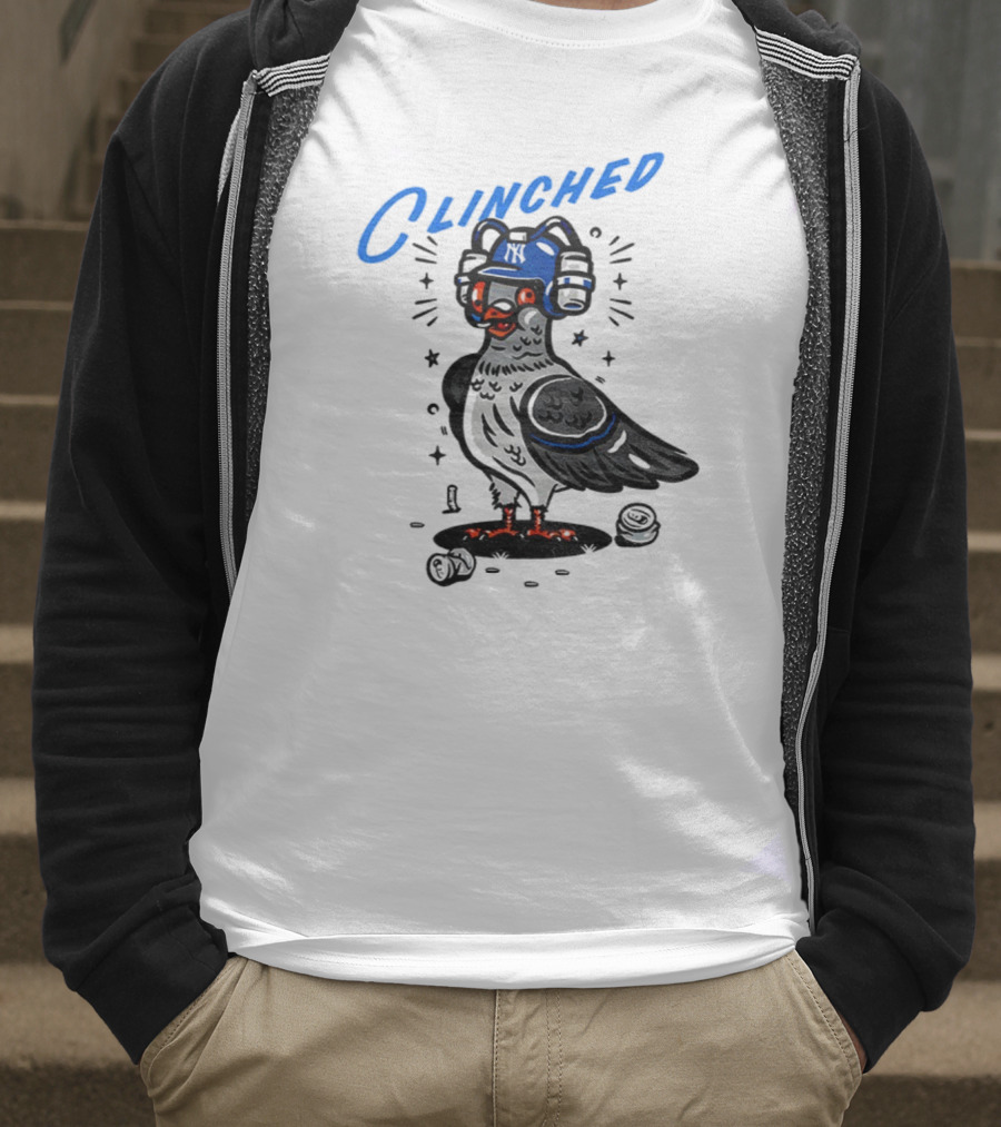 Dove Clinched New York Yankees MLB Baseball 2025 T-Shirt