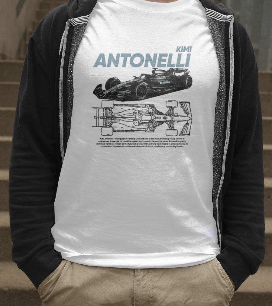 Kimi Antonelli Motorsport Fan Rising Star Formula One Racing Enthusiast T-Shirt