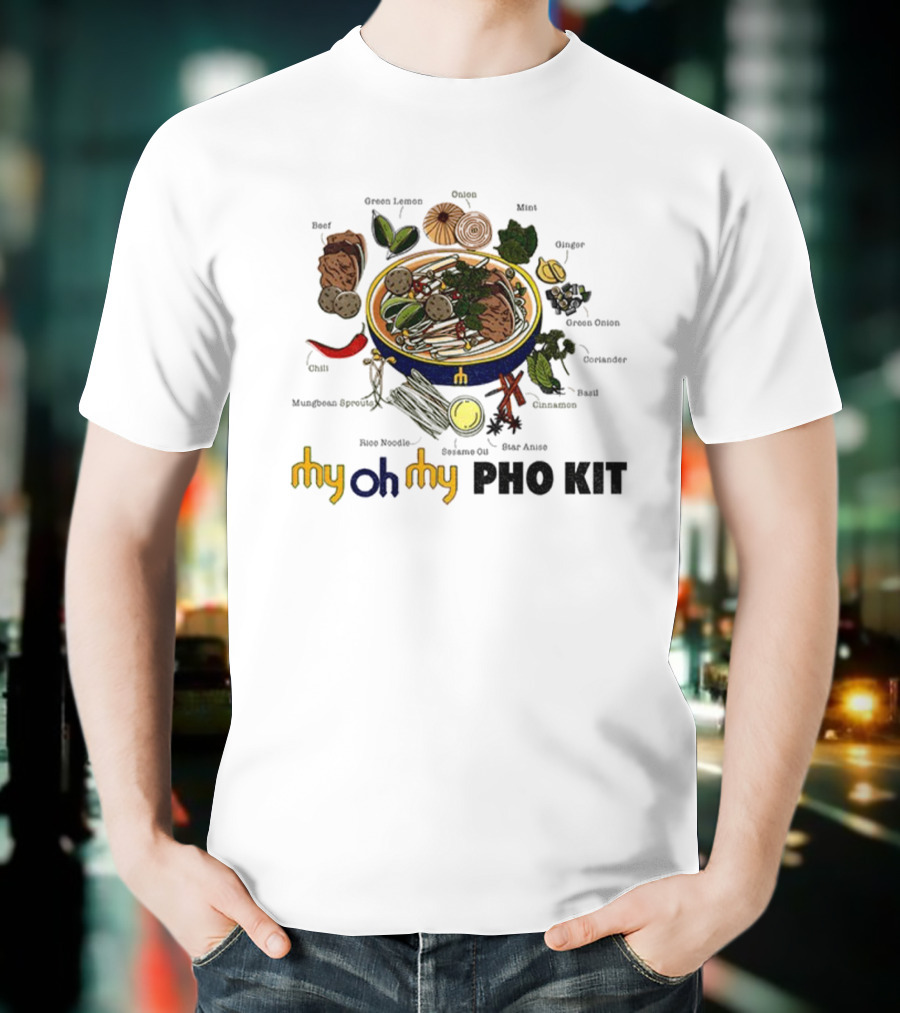 Seattle Mariners My Oh My Pho Kit 2025 Commemorative Cal Raleigh Let's Go Mariners T-Shirt