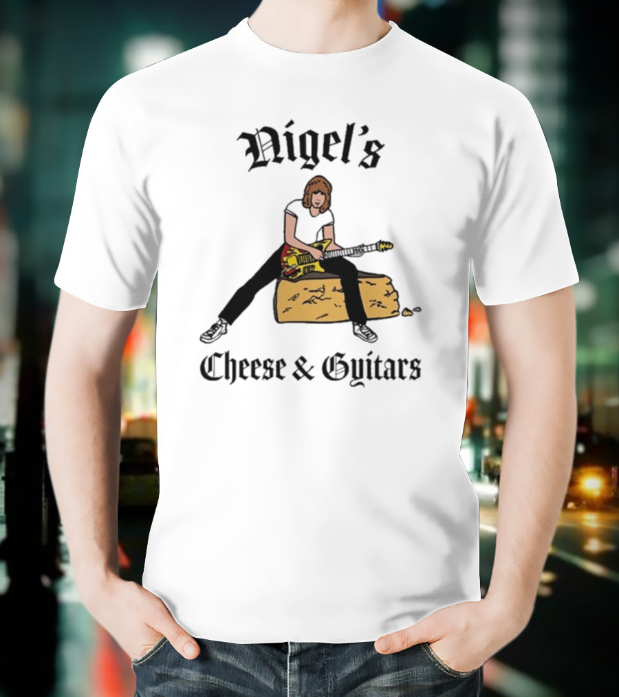 Nigel’s Cheese And Guitars Spinal Tap II Graphic T-Shirt