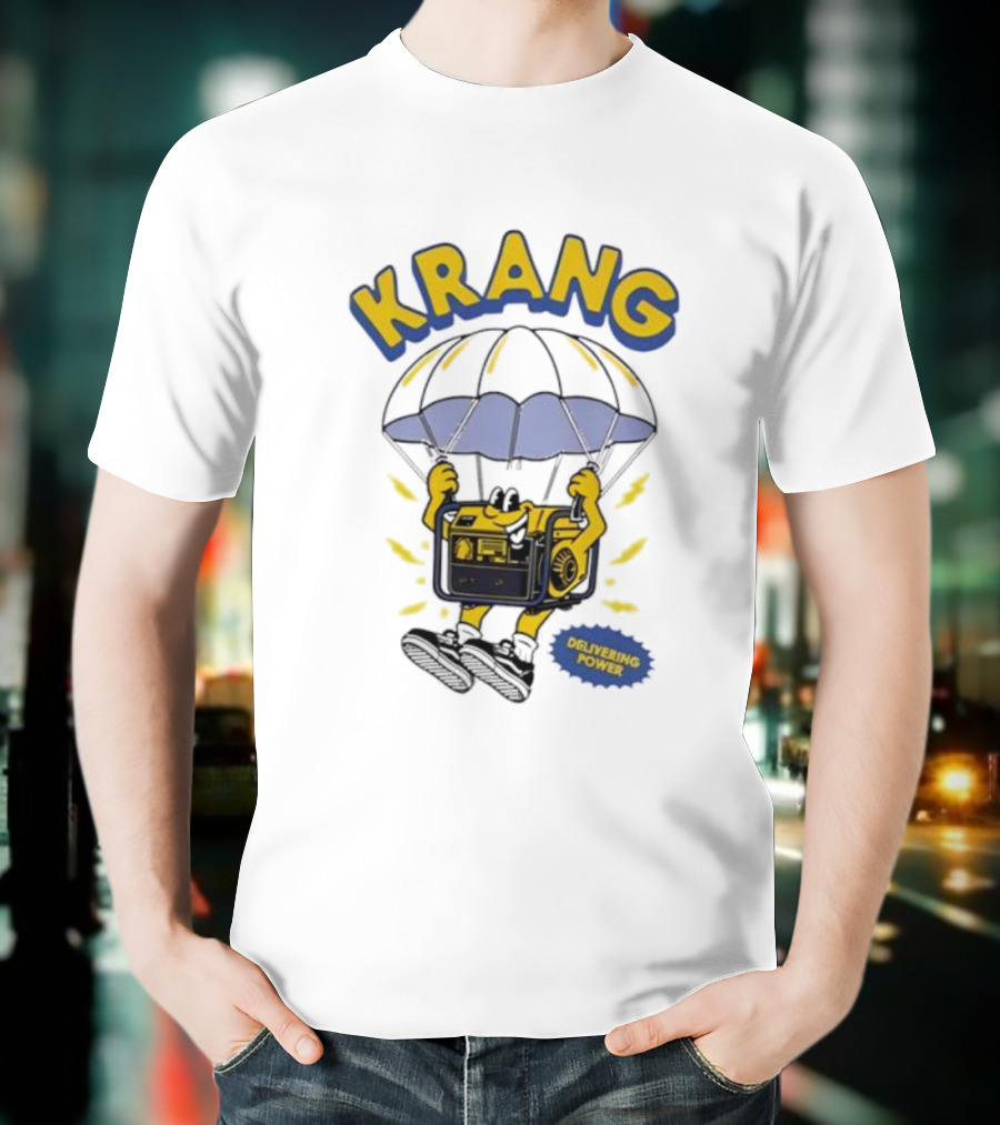 Brisbane Broncos 2025 Adults Grand Final KRANG Delivering Power T-Shirt