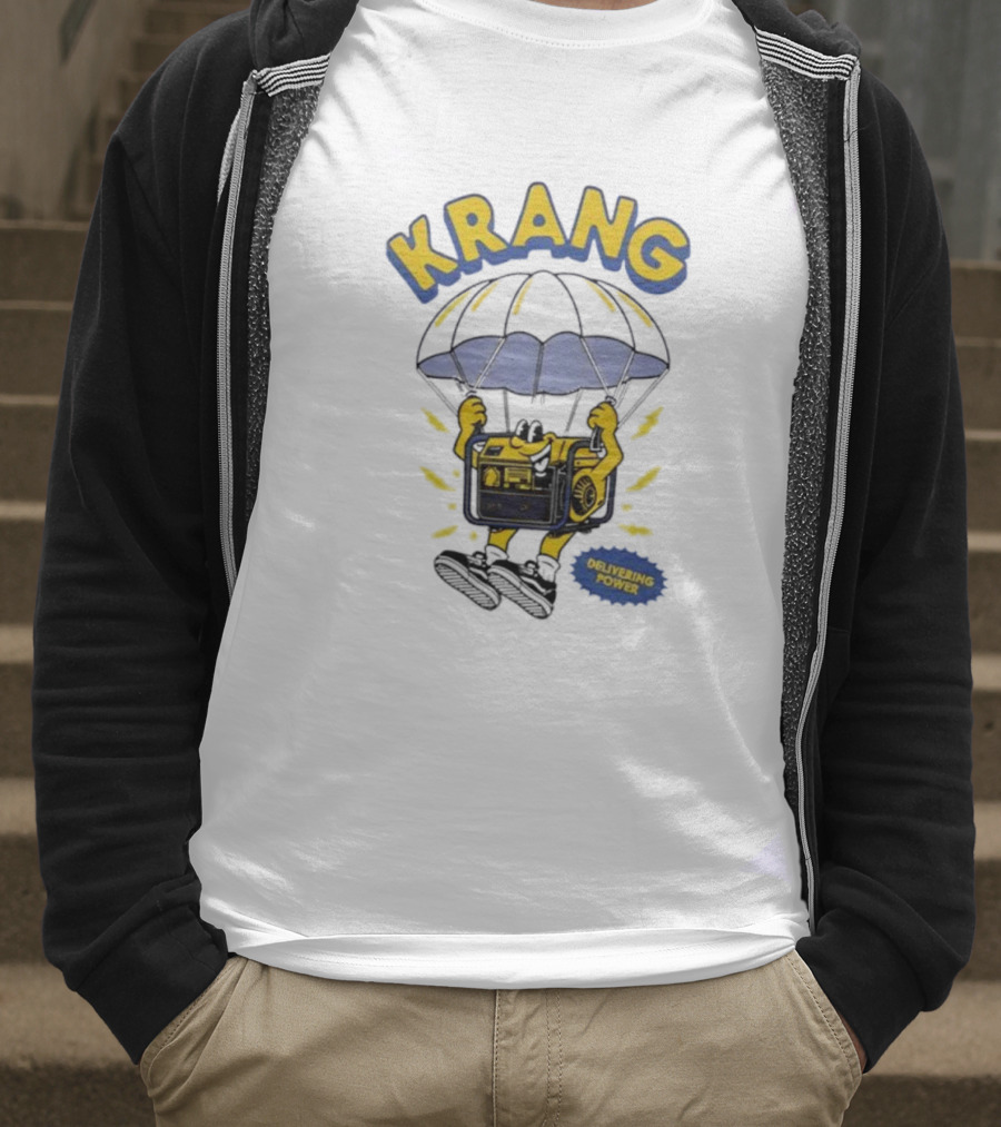 Brisbane Broncos 2025 Adults Grand Final KRANG Delivering Power T-Shirt