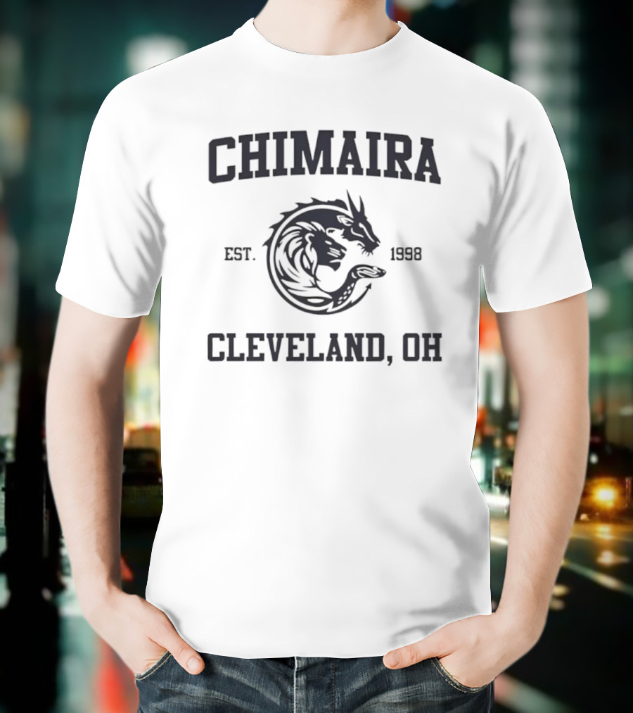 Chimaira Cleveland OH Est 1998 Dragon Beast Emblem T-Shirt