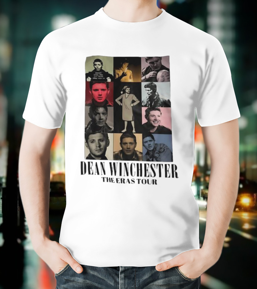 Dean Winchester The Eras Tour Supernatural TV Show T-Shirt