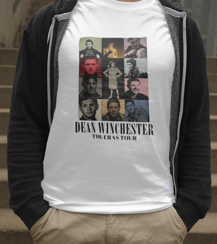 Dean Winchester The Eras Tour Supernatural TV Show T-Shirt