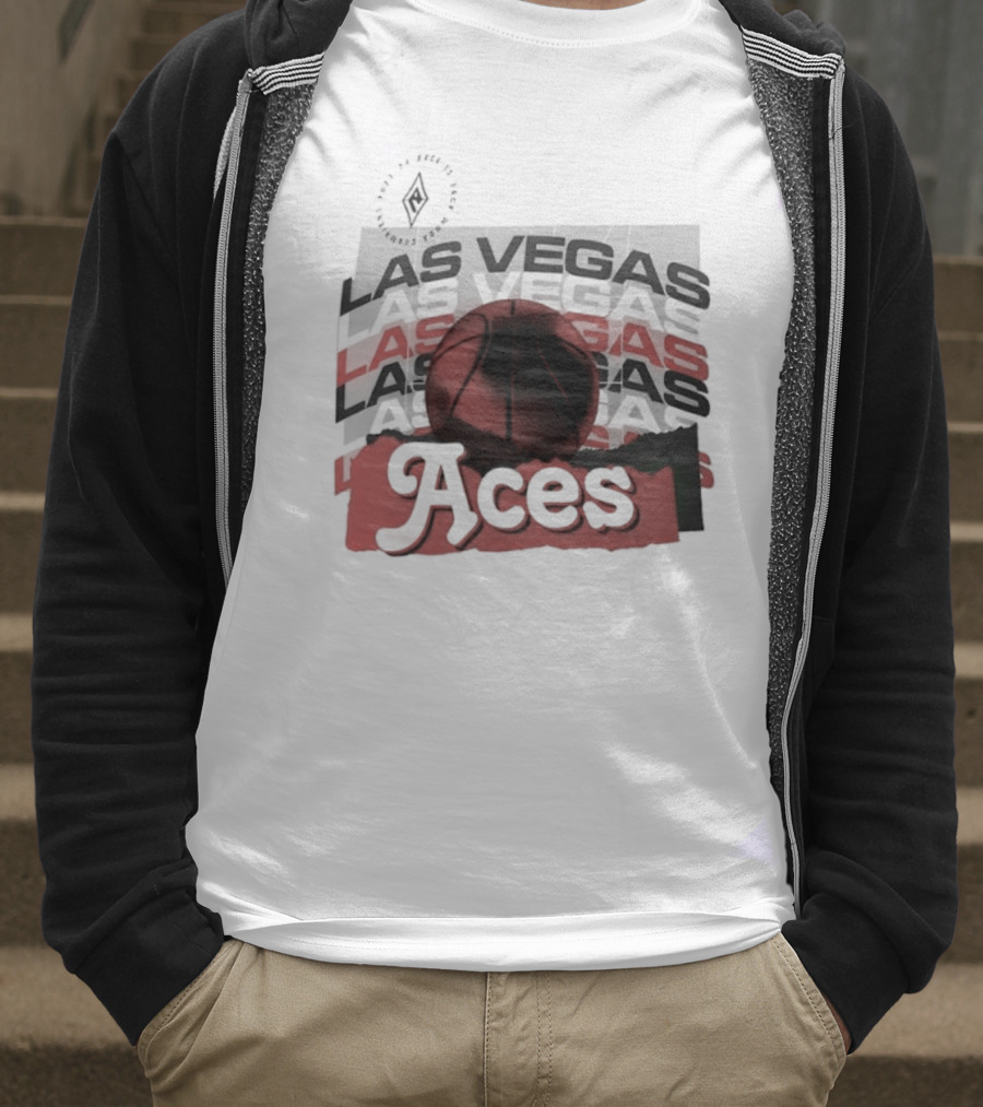 Las Vegas Aces Basketball 2025 WNBA Playoffs Power Forward Team Spirit T-Shirt