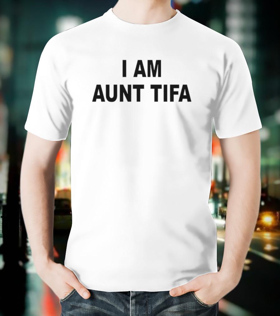 Michael Chudzik I Am Aunt Tifa Adventure Fantasy Mashup T-Shirt