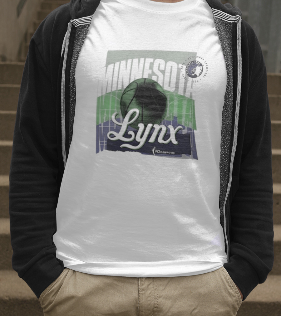 Minnesota Lynx Playoffs 2025 Power Forward WNBA T-Shirt