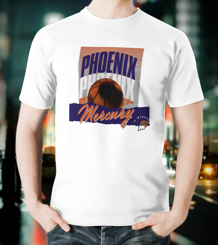 Phoenix Mercury Basketball 2025 WNBA Playoffs Power Forward T-Shirt