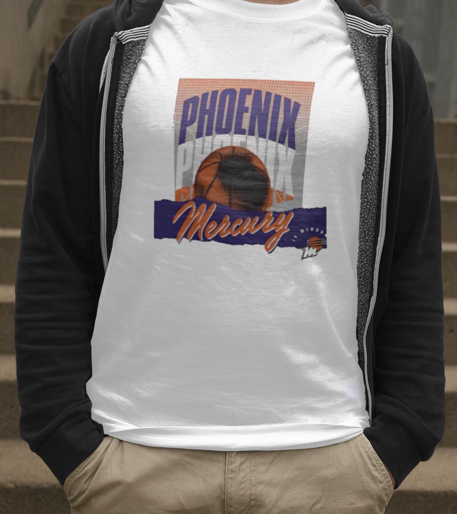 Phoenix Mercury Basketball 2025 WNBA Playoffs Power Forward T-Shirt