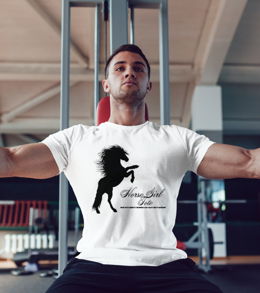 Ride Horse Cowgirl Country Girls Love Cowboys T-Shirt