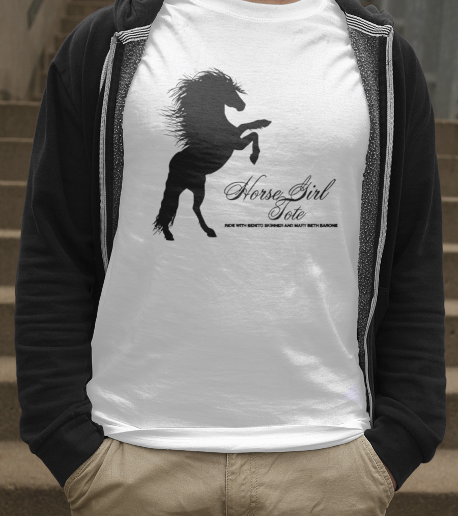 Ride Horse Cowgirl Country Girls Love Cowboys T-Shirt