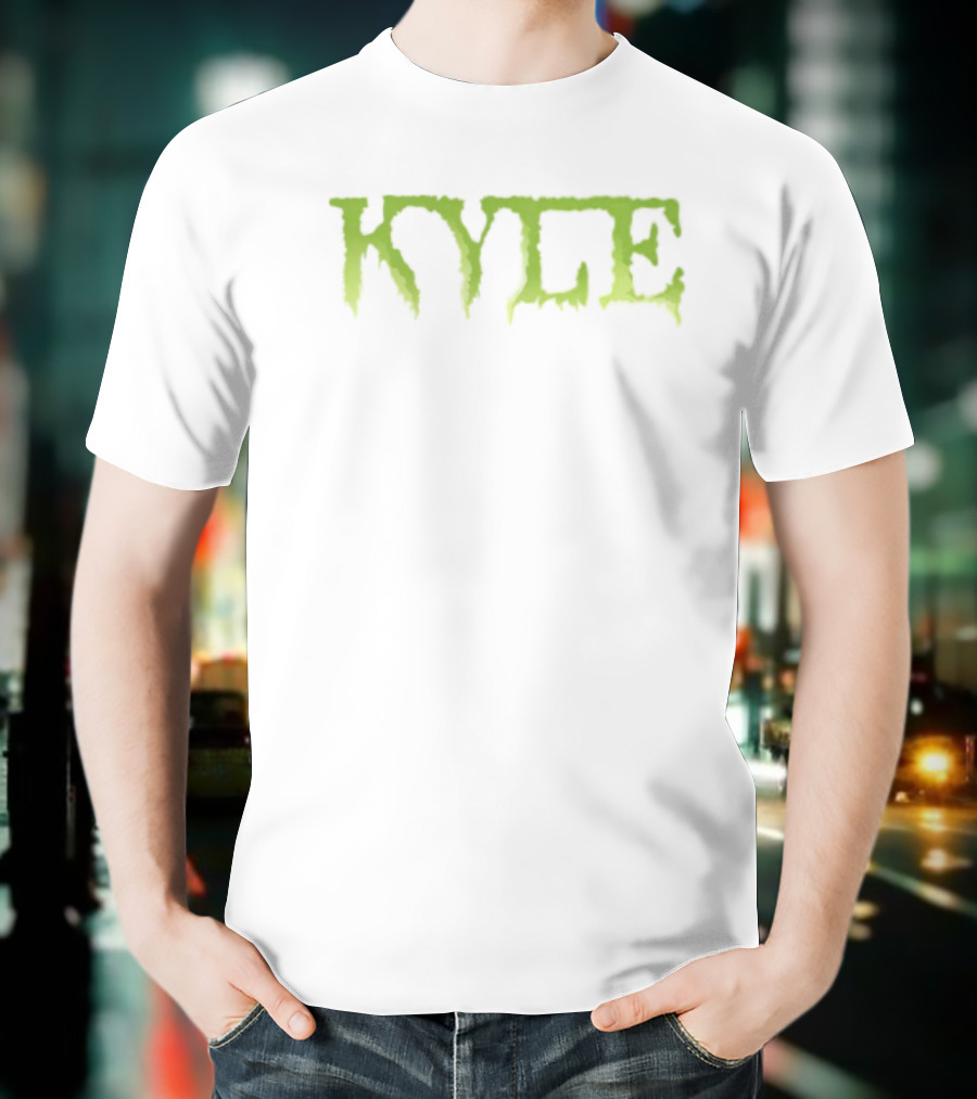 Send It Kyle Bold Green Typography T-Shirt