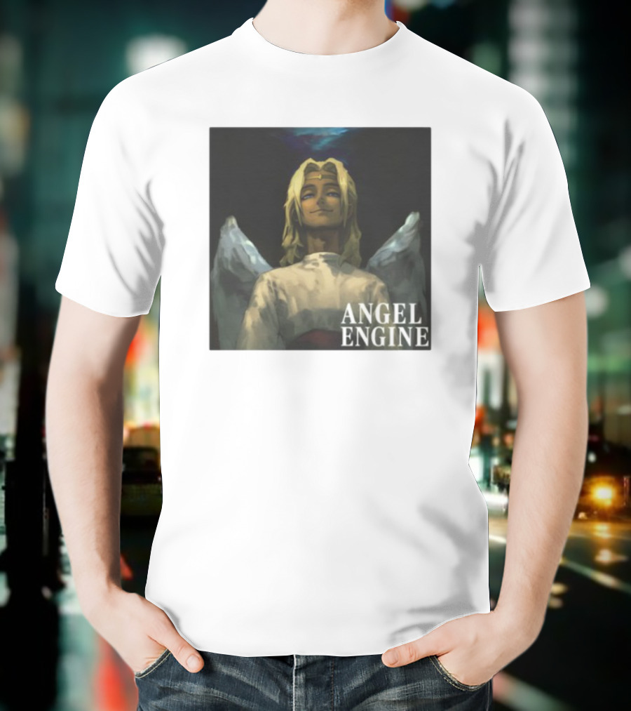 Angel Engine Uriel Angelic Wings Character T-Shirt