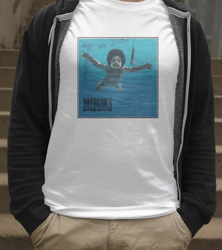 Eggs Tyrone Notorious Biggie Smalls Baby Swimming Microphone T-Shirt