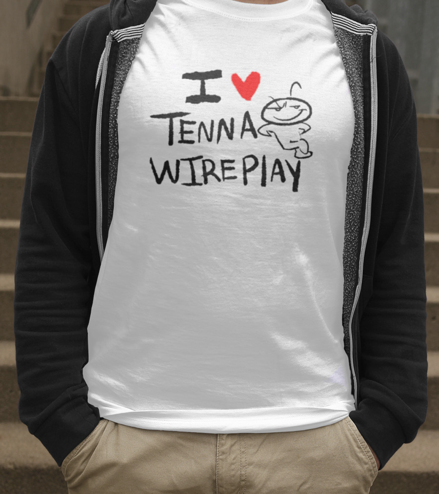 I Love Tenna Wireplay Reddit Inspired T-Shirt