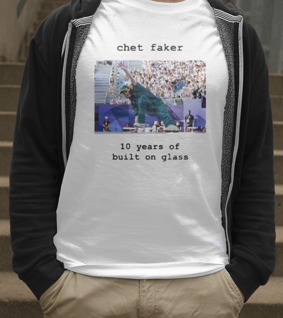 Chet Faker 10 Years Of Built On Glass Breakdancer Performance Event T-Shirt
