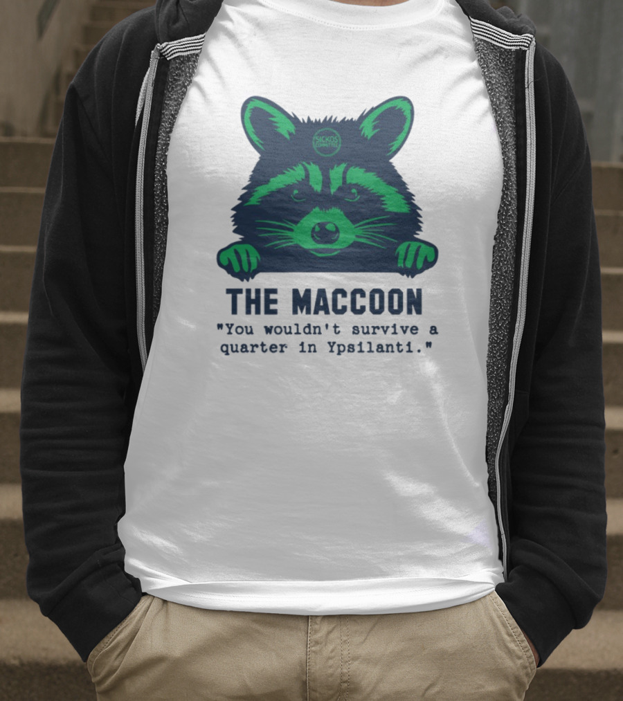 The Maccoon Sickos Committee Ypsilanti Survival Challenge T-Shirt