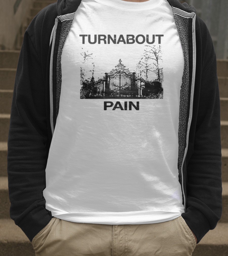Turnabout Mansion Haunted Forest Scene T-Shirt