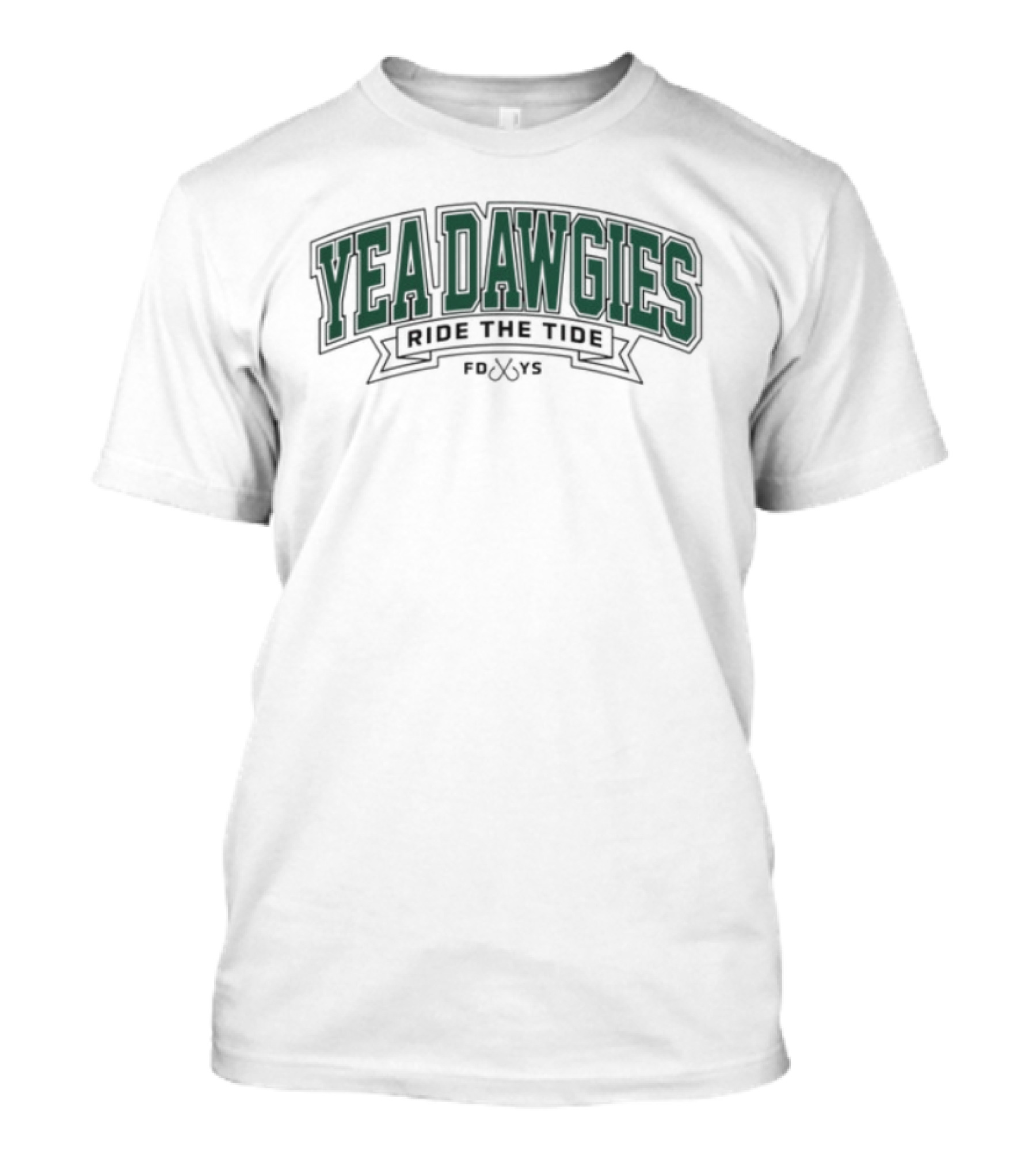 "Yea Dawgies Ride The Tide Showdown Spirit" T-Shirt