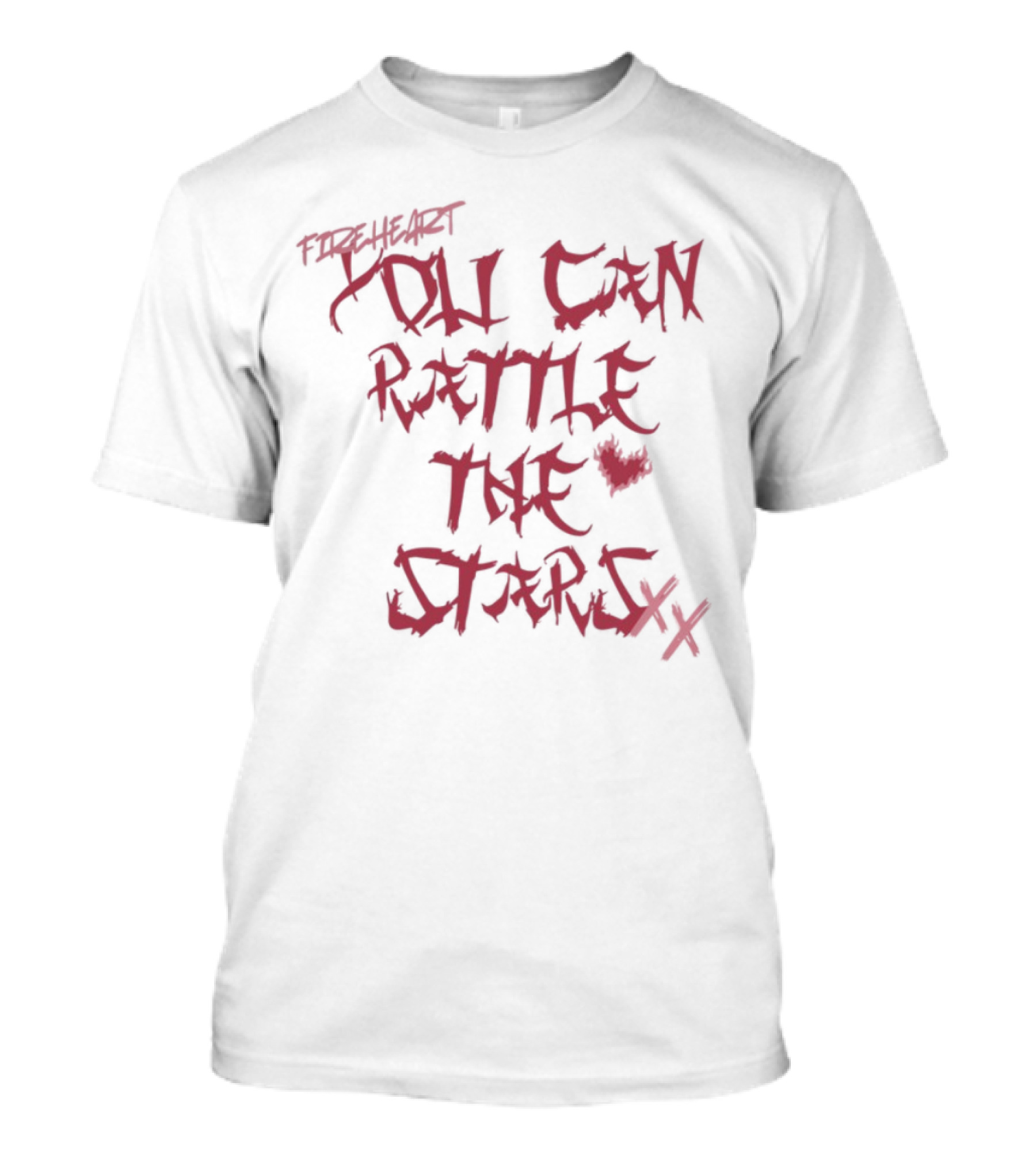 TOGETHER WE'LL YOU CAN RATTLE THE STARS XX HEART SYMBOL T-Shirt