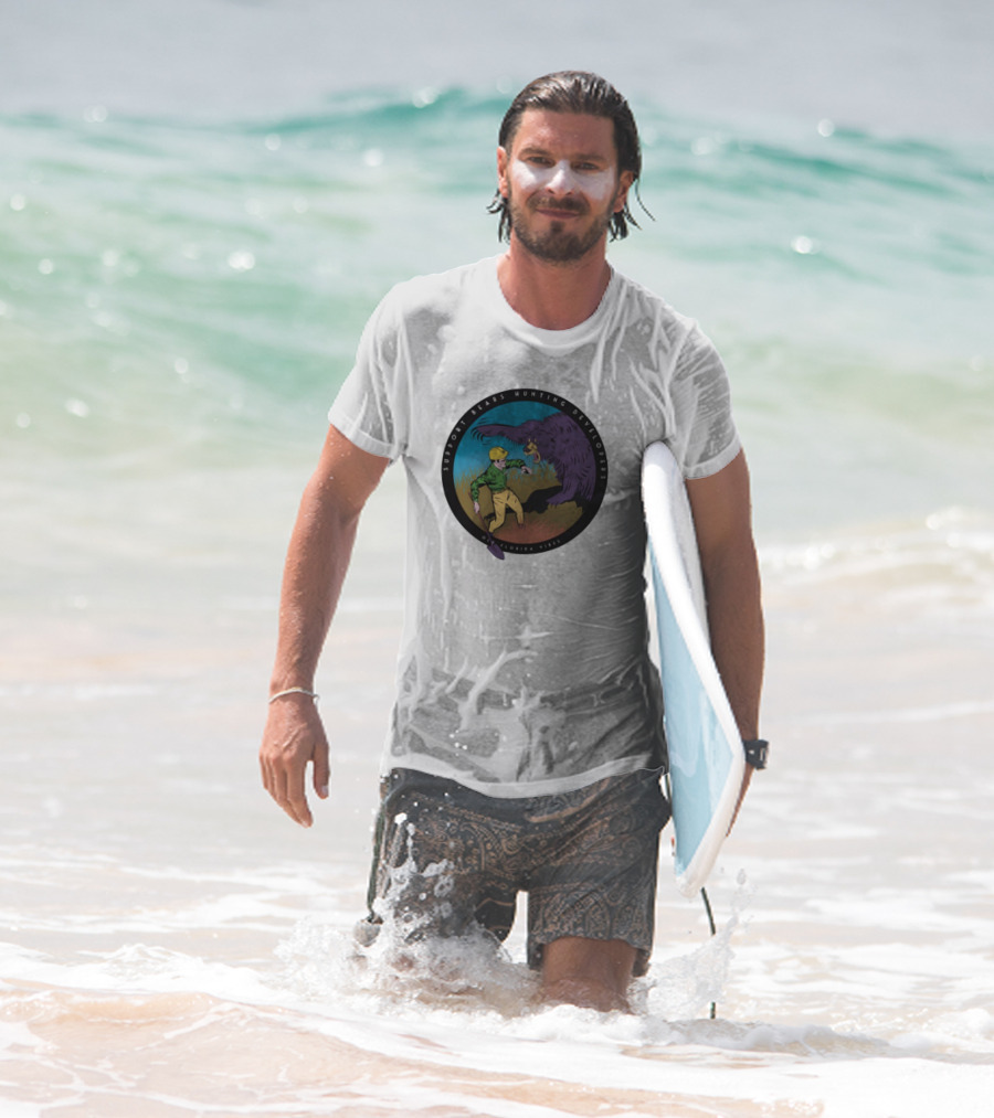 Support Bears Hunting Developers Old Florida Vibes Graphic T-Shirt