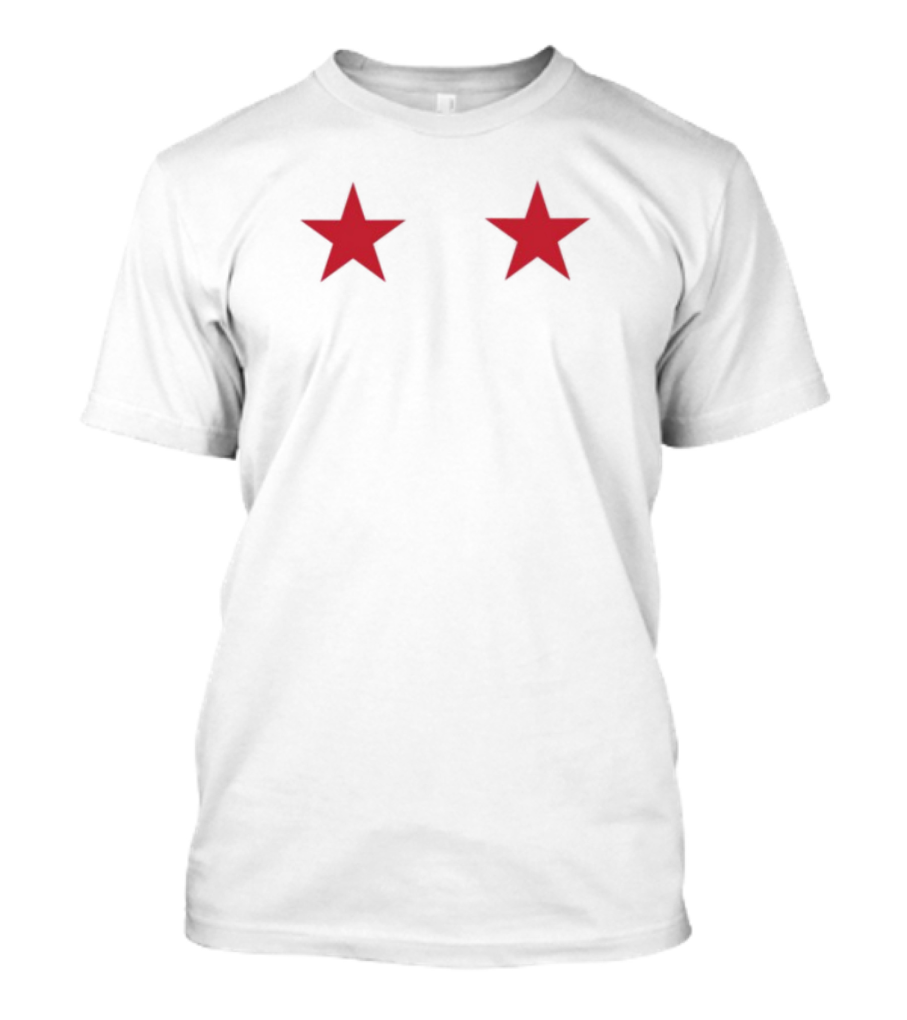 Renee Rapp Mad Star Bold Red Stars T-Shirt