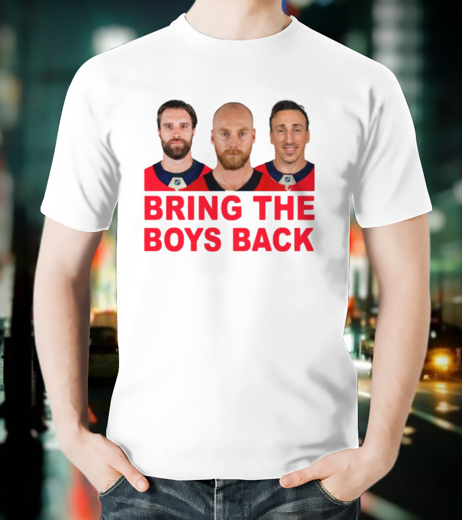 Bring The Boys Back Hockey Players Team Reunion Sports Fans T-Shirt