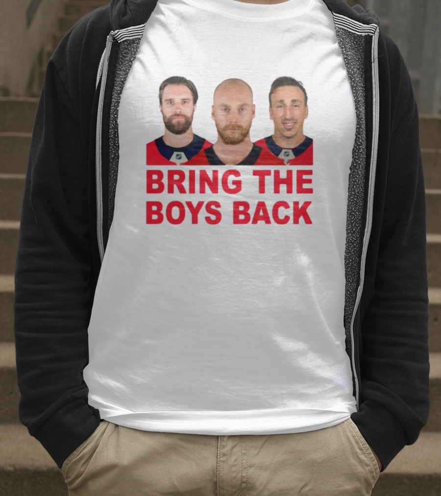 Bring The Boys Back Hockey Players Team Reunion Sports Fans T-Shirt