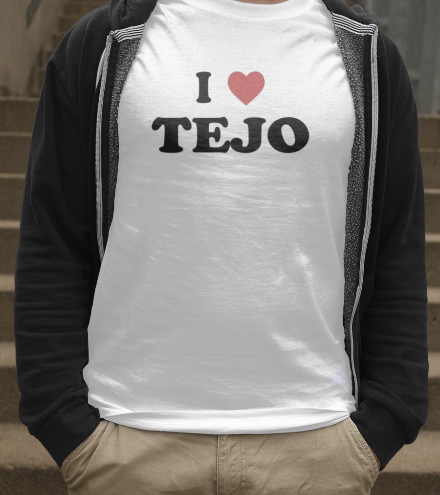 I Love Tejo Red Heart T-Shirt