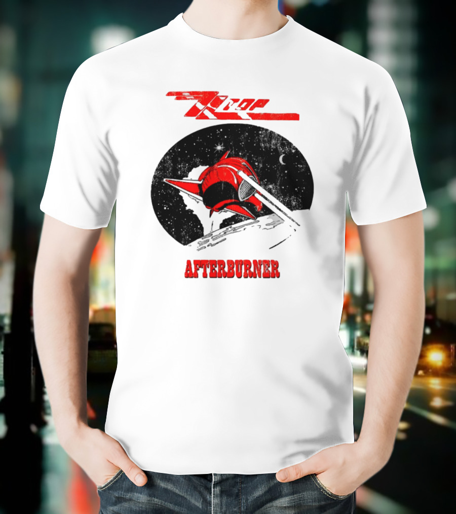 ZZ Top Afterburner Space Theme Retro 1985 T-Shirt