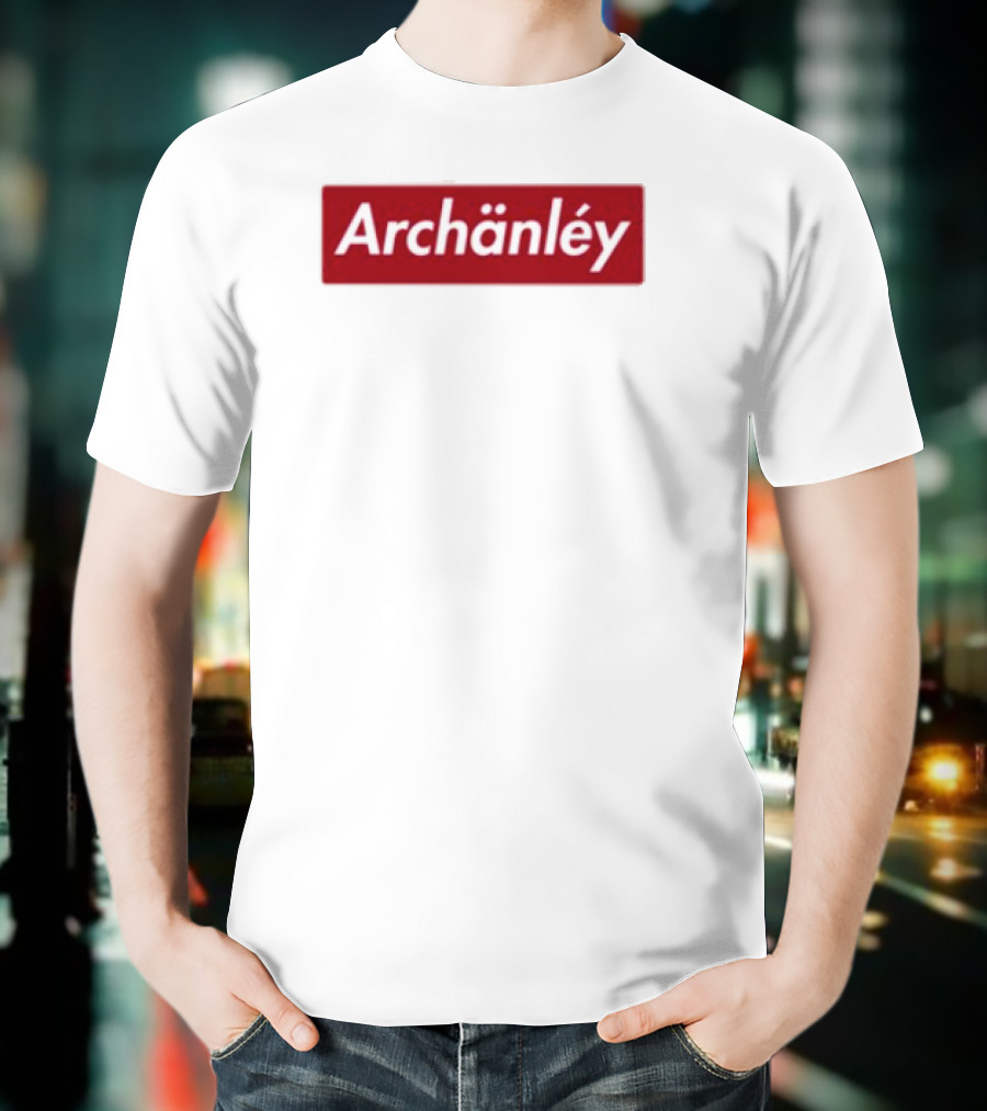 Archänlèy Red Box Style T-Shirt